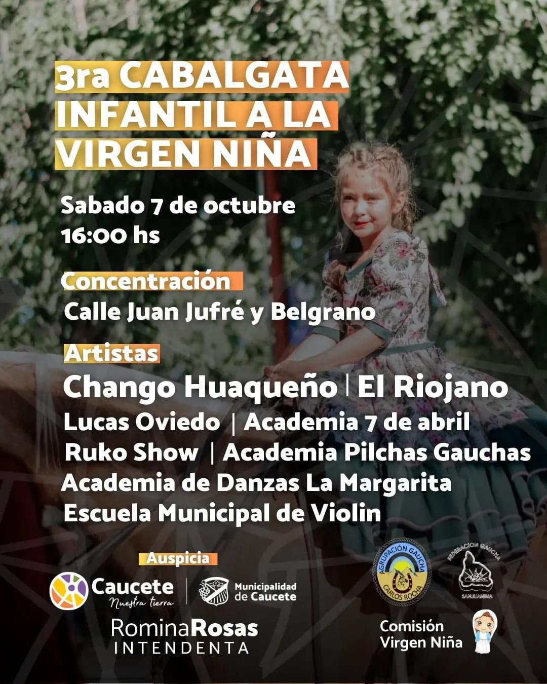 Se viene la tercera Cabalgata Infantil a la Virgen Niña