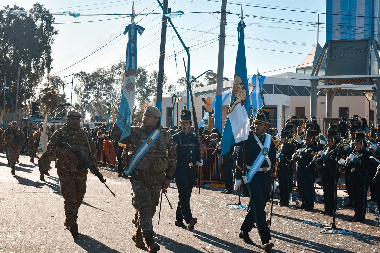9 de Julio se pone a punto para el tradicional desfile patrio