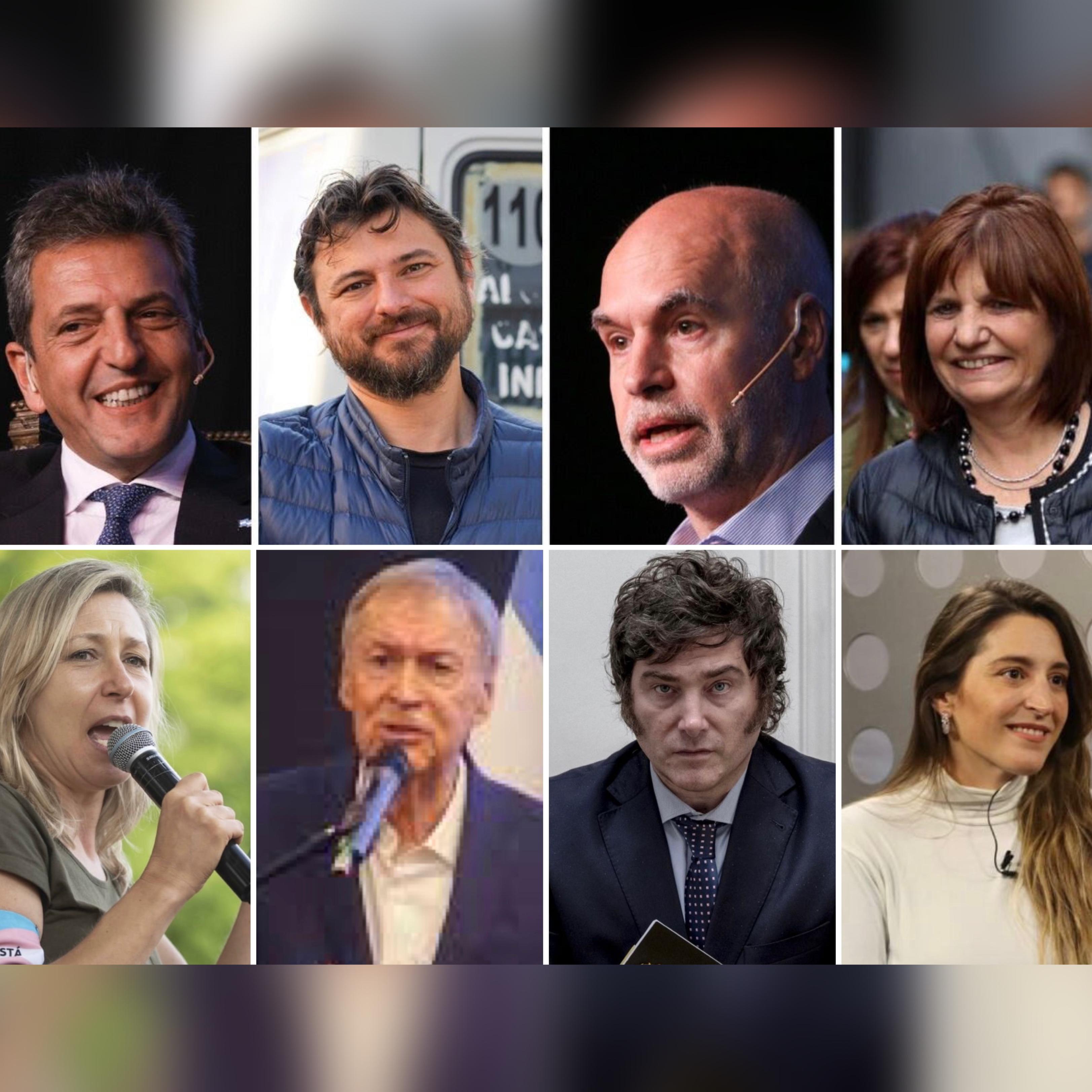 Quiénes son los precandidatos a presidente que compiten en estas PASO