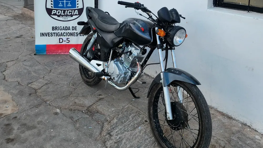 moto recuperada