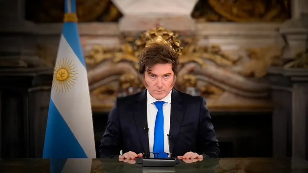 Milei cadena