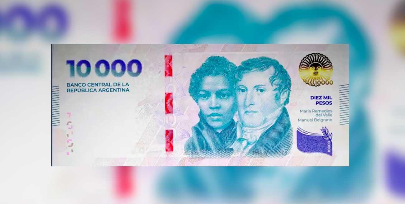 Billete 10000