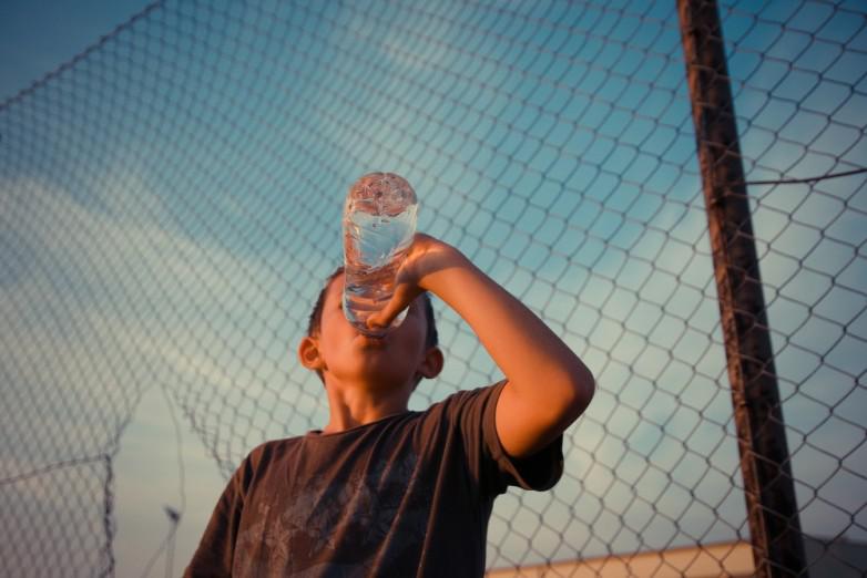agua niños