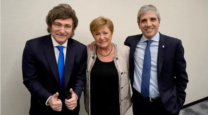milei y caputo